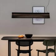 Ludovico Surface LED-pendel, 115 cm, svart