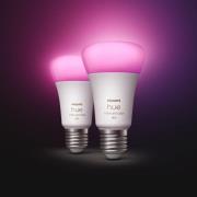 Philips Hue White&Color Ambiance 6,5W E27 2-sett