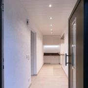 Innfelt LED-taklampe Acrux, Ø 17 cm, sølvmatt, CCT