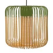 Forestier Bamboo Light M pendellampe, 45 cm, grønn