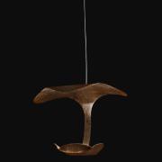 Knikerboker Le Gigine LED-hengelampe 1lk bronse