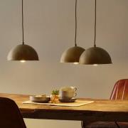 Hengelampe Circle 3248.3L, 3 lyskilder, antikk messing