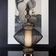 Forestier Opium bordlampe, svart