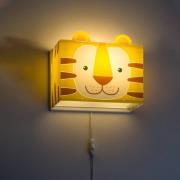 Little Tiger-vegglampe for barn med støpsel