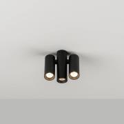 Milan Haul LED-taklampe 3 lyskilder, svart