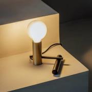 LEDS-C4 Nude Tiny bordlampe E27 gull/svart