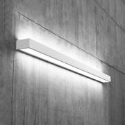 Mera LED-vegglampe, bredde 120 cm, hvit, 4000K