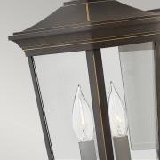 Utendørs vegglampe Bromley 2 medium, bronse