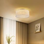 Taklampe Aston, Ø 50 cm, korkutseende