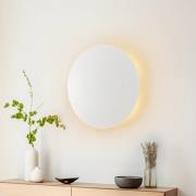 Vegglampe Lunia New, hvit, Ø 40 cm