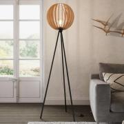 Envostar Clay gulvlampe, metall/bjørkfiner