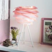 UMAGE Carmina Mini bordlampe rosa/hvit