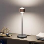 Puk! 80 Eye Table LED, matt linse, kobber/svart