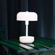 Dyberg Larsen Haipot LED-bordlampe oppladbart batteri hvit
