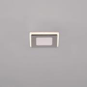 Innfelt LED-lampe Nimbus IP44 8,5x8,5cm 830 krom