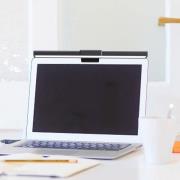 Aluminor Line LED-klemmelampe for skjerm, 28 cm