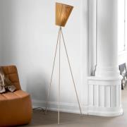 Northern Oslo Wood gulvlampe karamell/beige