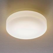 Bega 50651 LED-taklampe opalt glass 3000K Ø34cm