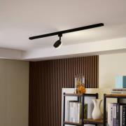 Prios Jardani spot for 1-fase skinne svart