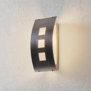 Utendørs vegglampe Toma i stål