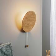 Vegglampe Minimal i eik