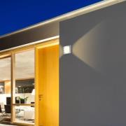 Utendørs vegglampe Aqua Legendo Mini, stål