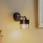 Vegglampe AP-4288-1BSY i metall og glass