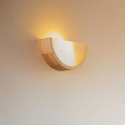 Envostar Kerio vegglampe, 27,5 cm, furu natur