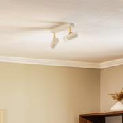 Downlight Lund i hvit, 2 lyskilder