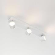 3 lyskilder LED spot Star, warmglow, hvit