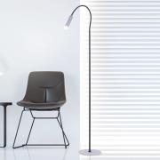 Paul Neuhaus Pure-Gemin LED-gulvlampe sølv