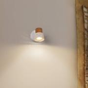 LEDVANCE LED-veggspotlight Cork, GU10, dimbar, hvit