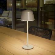 LEDVANCE LED-bordlampe Style Stan, aluminium, CCT, beige