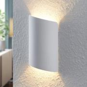 Lindby Akumo LED-vegglampe av gips