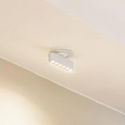 Lindby LED-innfellingslampe Eldrin, hvit, lyspunkter, 13,1 cm