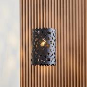 Lucande pendellampe Aeloria, svart, Ø 25 cm, jern, E27