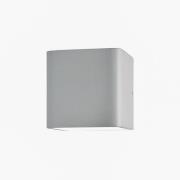 EGG LED-vegglampe Gino, hvit, 3000 K, 10x10 cm, dimbar