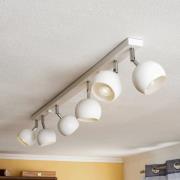 Downlight Flame, hvit, 6 lyskilder