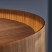 FRANDSEN Hengelampe FM 1954, valnøtt, Ø 28 cm, tre