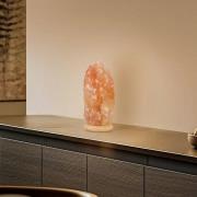 Envostar Harmony saltlampe naturell med tresokkel