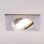 LED-downlight Andrej, kantet, krom