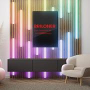 LED-stripe Pimp your panel, forlengelsessett, RGBW, lengde 2,6 m