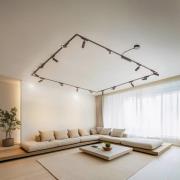 Skinnesystem 48V Lumaro Spots 16-flg. svart Ø4cm dimbar