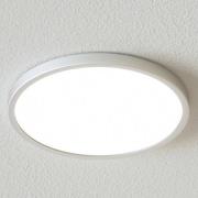 Solvie LED-taklampe, sølv, rund, Ø 30 cm