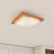 Envostar Kerio taklampe 30x30cm furu rustikk