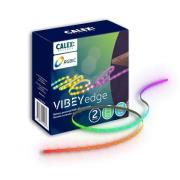 Calex Vibey, lengde 2 m, batteridrevet, fjernkontroll, RGB, CCT