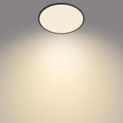 Philips SuperSlim taklampe 2.700K Ø42cm svart