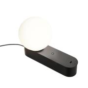 LEDS-C4 LED-bordlampe Perlina, svart, lengde 22,8 cm