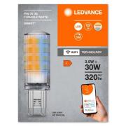 LEDVANCE SMART+ WiFi-LED-lyspære G9, 3,5 W, CCT dimbar