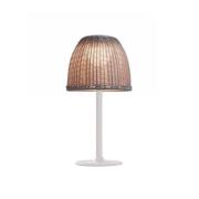 Bover LED-sokkellampe Atticus, høyde 40 cm, naturhvit/beige